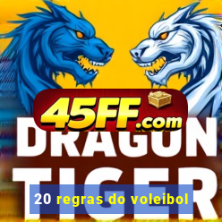 20 regras do voleibol